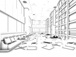 restaurant teahouse cafe drinks clubhouse 236 3D Model