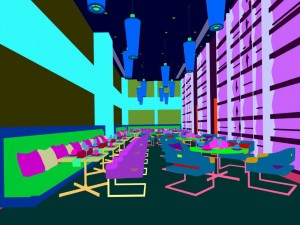 restaurant teahouse cafe drinks clubhouse 236 3D Model