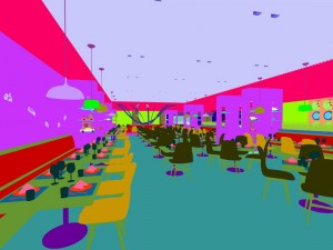 restaurant teahouse cafe drinks clubhouse 237 Model 3D