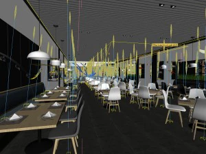 restaurant teahouse cafe drinks clubhouse 237 3D Model