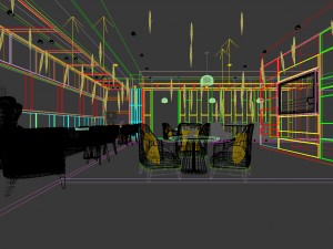 restaurant teahouse cafe drinks clubhouse 238 3D Model