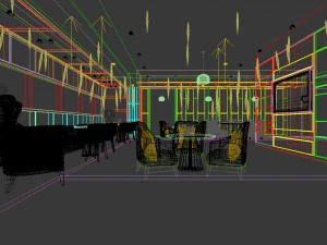 restaurant teahouse cafe drinks clubhouse 238 3D Model