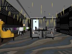 restaurant teahouse cafe drinks clubhouse 238 3D Model