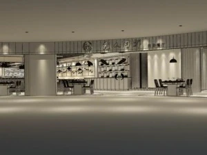 restaurant teahouse cafe drinks clubhouse 239 3D Model