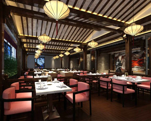 restaurant teahouse cafe drinks clubhouse 240 3D Model .c4d .max .obj .3ds .fbx .stl .blend 