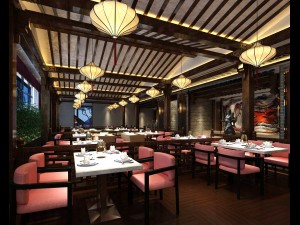 restaurant teahouse cafe drinks clubhouse 240 3D 模型