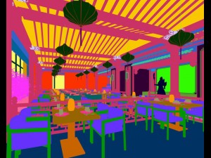 restaurant teahouse cafe drinks clubhouse 240 3D Модель