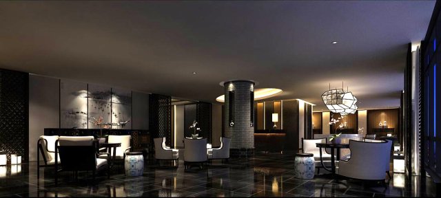 restaurant teahouse cafe drinks clubhouse 241 Modello 3D .c4d .max .obj .3ds .fbx .stl .blend