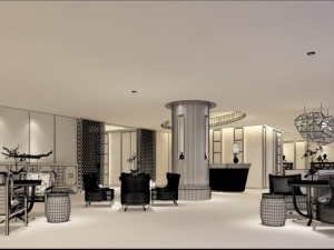 restaurant teahouse cafe drinks clubhouse 241 Modello 3D