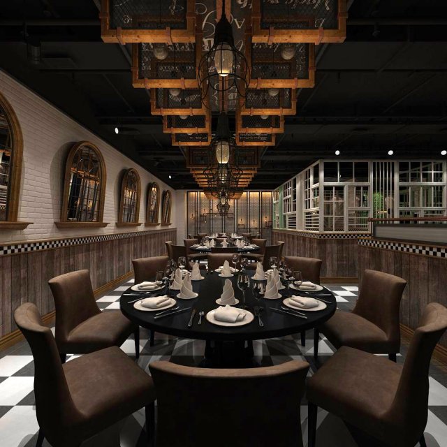 restaurant teahouse cafe drinks clubhouse 245 3Dモデル .c4d .max .obj .3ds .fbx .stl .blend 