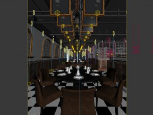 restaurant teahouse cafe drinks clubhouse 245 3Dモデル