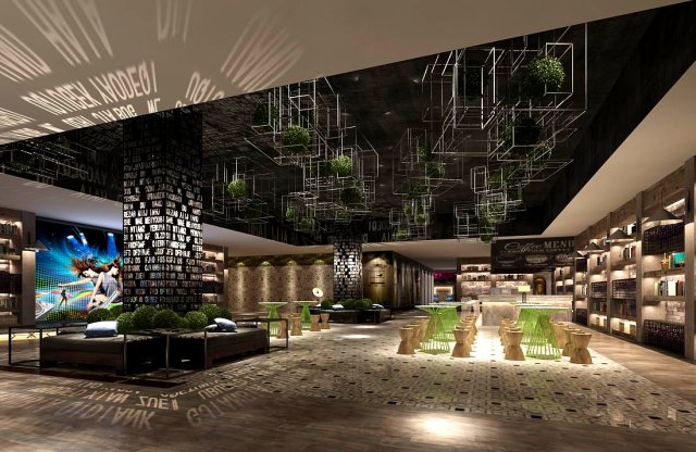restaurant teahouse cafe drinks clubhouse 246 3D Модель .c4d .max .obj .3ds .fbx .stl .blend 