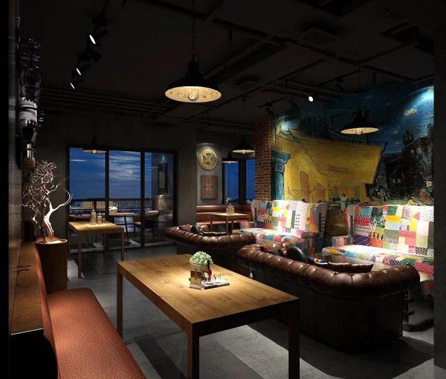 restaurant teahouse cafe drinks clubhouse 247 3D Model .c4d .max .obj .3ds .fbx .stl .blend 