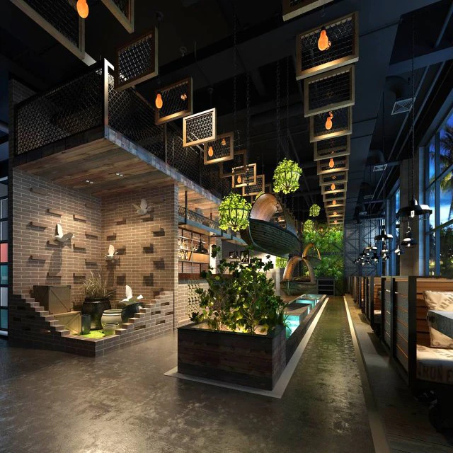 restaurant teahouse cafe drinks clubhouse 249 3D Model .c4d .max .obj .3ds .fbx .stl .blend 