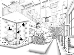 restaurant teahouse cafe drinks clubhouse 249 Modèle 3D