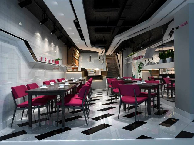 restaurant teahouse cafe drinks clubhouse 250 3D Model .c4d .max .obj .3ds .fbx .stl .blend 