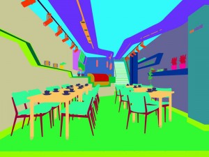 restaurant teahouse cafe drinks clubhouse 250 3D Model