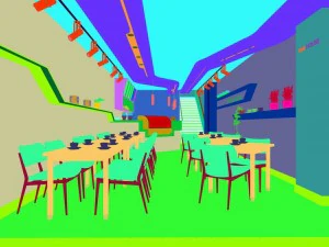 restaurant teahouse cafe drinks clubhouse 250 3D Model