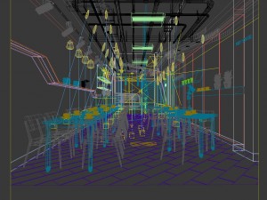 restaurant teahouse cafe drinks clubhouse 250 3D Model