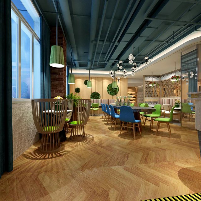 restaurant teahouse cafe drinks clubhouse 253 Modelo 3D .c4d .max .obj .3ds .fbx .stl .blend 