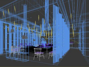 restaurant teahouse cafe drinks clubhouse 255 3D Model