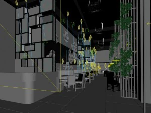 restaurant teahouse cafe drinks clubhouse 259 3D Model