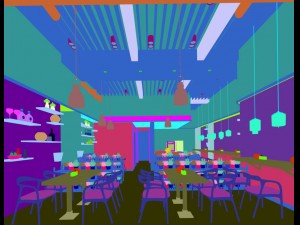 restaurant teahouse cafe drinks clubhouse 260 3D Model