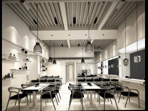 restaurant teahouse cafe drinks clubhouse 260 3D Model