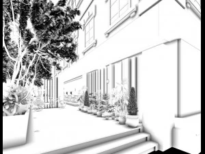 restaurant teahouse cafe drinks clubhouse 262 3D Model