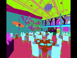 restaurant teahouse cafe drinks clubhouse 264 3D Model