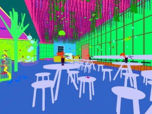 restaurant teahouse cafe drinks clubhouse 269 3D Model