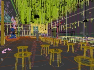 restaurant teahouse cafe drinks clubhouse 269 3D Model
