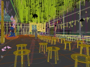 restaurant teahouse cafe drinks clubhouse 269 3D Model