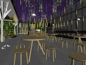restaurant teahouse cafe drinks clubhouse 269 3D Model