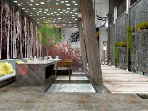 restaurant teahouse cafe drinks clubhouse 270 3D Model