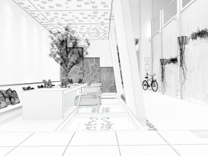restaurant teahouse cafe drinks clubhouse 270 3D Model
