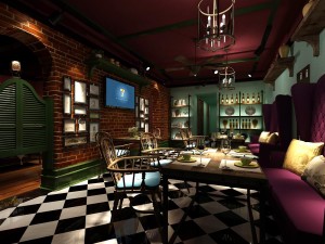 restaurant teahouse cafe drinks clubhouse 271 3D Model