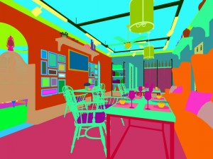 restaurant teahouse cafe drinks clubhouse 271 3D Model