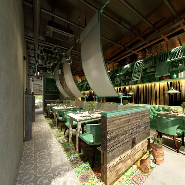 restaurant teahouse cafe drinks clubhouse 273 3D 模型 .c4d .max .obj .3ds .fbx .stl .blend 