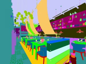 restaurant teahouse cafe drinks clubhouse 273 3D Model