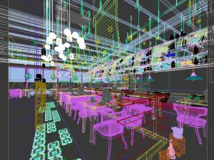 restaurant teahouse cafe drinks clubhouse 273 3D Model