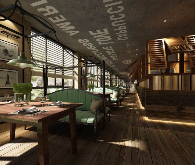 restaurant teahouse cafe drinks clubhouse 274 3D Model .c4d .max .obj .3ds .fbx .stl .blend 