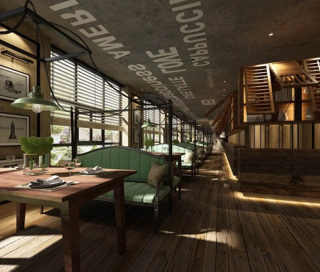 restaurante casa de ch&aacute; caf&eacute; bebidas clube 274 Modelo 3D .c4d .max .obj .3ds .fbx .stl .blend 