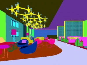 restaurant teahouse cafe drinks clubhouse 276 3D Model