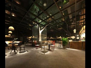 레스토랑 찻집 카페 음료수 클럽하우스 277 3D 모델