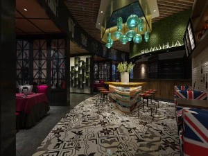 ristorante sala da t&egrave; bar bevande clubhouse 279 Modello 3D