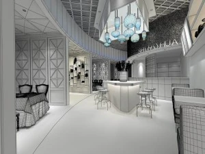 restaurant teahouse cafe drinks clubhouse 279 3D Model