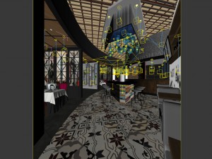 restaurant teahouse cafe drinks clubhouse 279 3D Model