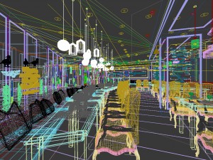 restaurant teahouse cafe drinks clubhouse 281 3D Model