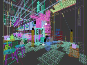 restaurant teahouse cafe drinks clubhouse 283 Modello 3D